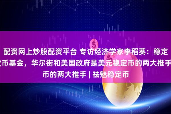 配资网上炒股配资平台 专访经济学家李稻葵：稳定币的本质是货币基金，华尔街和美国政府是美元稳定币的两大推手 | 祛魅稳定币